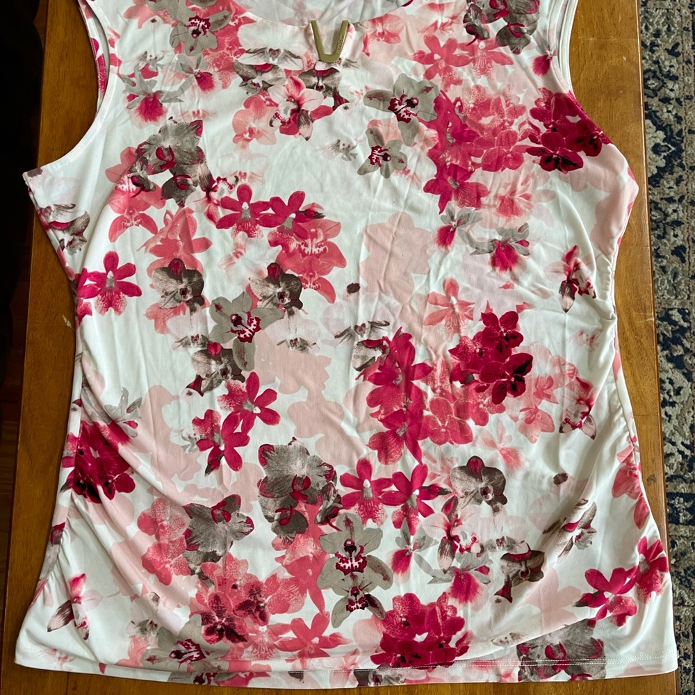 Calvin Klein floral top